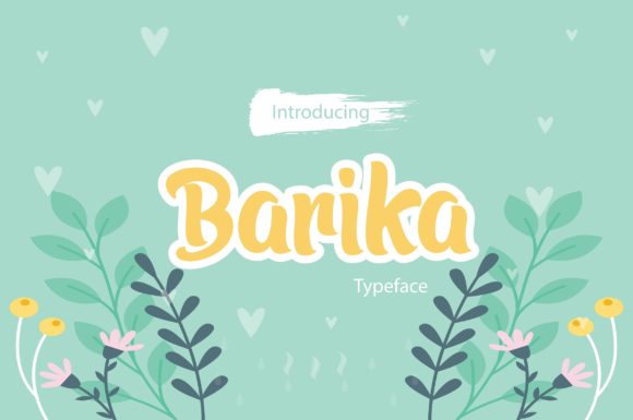 Barika: A Sweet Display Font for Modern Branding