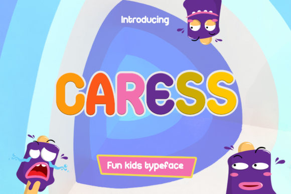 Carees Display Font for Web Design