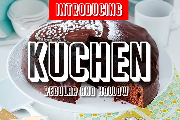 Designing with Kuchen: A Bold Display Font for Digital Projects