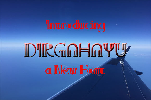 Dirgahayu: A Playful Typeface for Polished Branding
