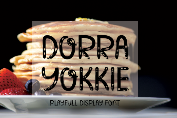 Dorra Yokkie: A Bold Display Font for Creative Makers