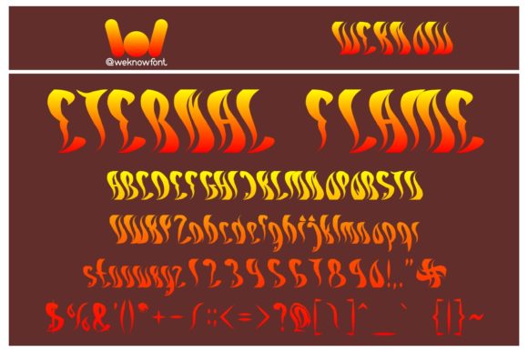 Eternal Flame Font Review for Real Projects