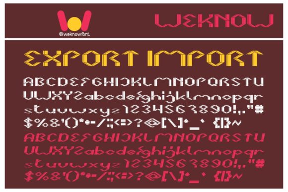 Export Import: A Font That Elevates Editorial Design