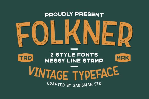 Folkner Display Font for Web Design