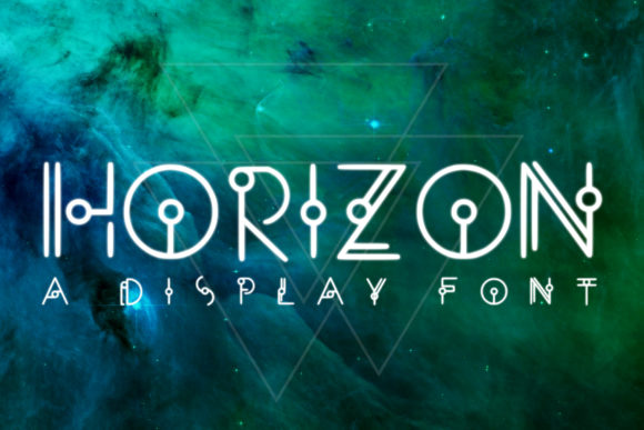 Horizon: A Display Font for Bold Visual Statements