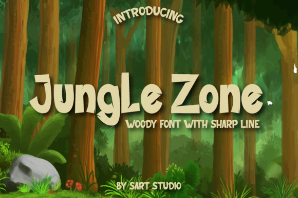 Jungle Zone: A Font That Brings Nature to Your Brand