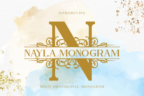 Nayla Monogram Font for Professional Branding