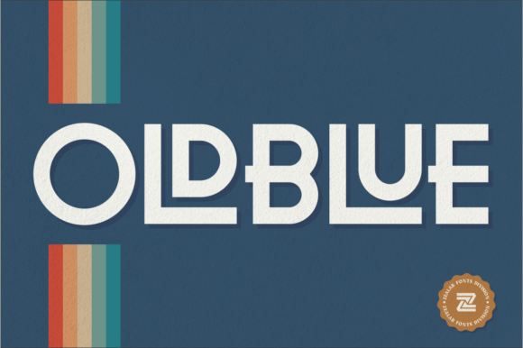 Oldblue: A Timeless Display Font for Handmade Creations