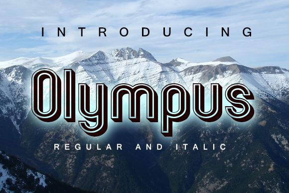 Olympus: A Bold Display Font for Editorial Creativity