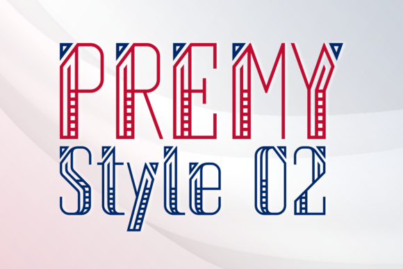 Premy Style 2: A Modern Display Font for Editorial Elegance