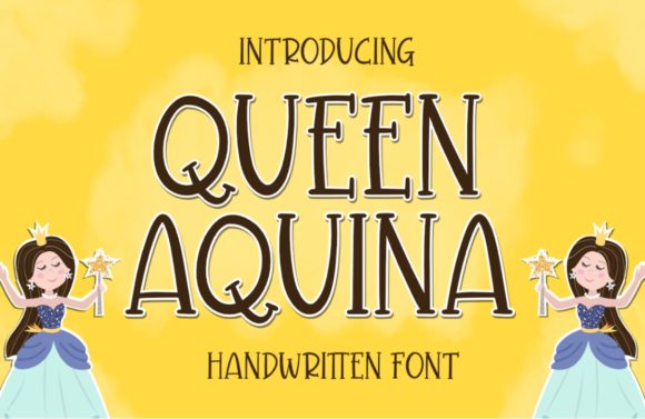 Queen Aquina Font for Editorial Design and Branding