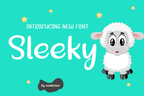 Sleeky Display Font for Modern Web Design